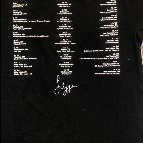 Lizzo Official Merchandise Cuz I Love You Too Tour - Picture 4 of 4